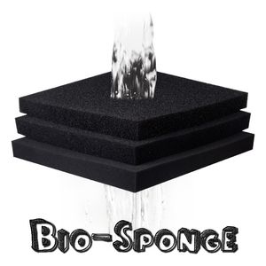 100 100 5 cm Haile Aquatic Bio Sponge Filter Media Pad Schiuma ritagliata per acquario Fish Tank Koi Pond Porosità acquatica Y200922282J