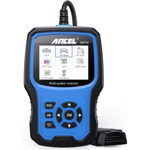 Code Readers & Scan Tools ANCEL BM700 For Vehicles Diagnosis All Systems OBD II Scanner Reader With CBS Oil EPB SAS Fuel Pump Reset Batt