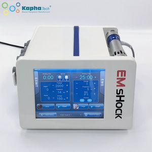 Portable Health Beauty Equipment ESWT Shockwave Therapy Machine Wiht Ems för kroppsmärtor Avlastning Ed Akustisk våg Fysisk fysioterapi