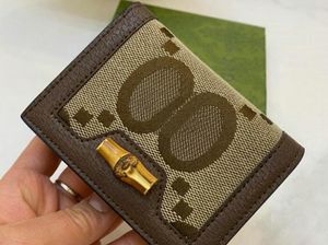 Plånbok designer lyxiga handväskor clutch väska korthållare 2022 PU läder högkvalitativa brev bokstäver tryck kvinnor tjej mode handväska