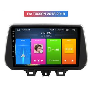 Android Car DVD Odtwarzacz GPS Navi dla Hyundai Tucson 2018-2019 radio z 10-calową kamerą z tylną kamerą