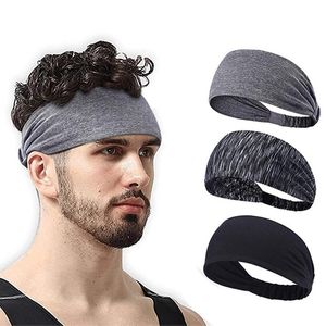 Sortond Band Sports ioga para homens ginástica ginástica faixa elástica de ciclismo de basquete Sweat Head Band Breatable Sport Safety Hair