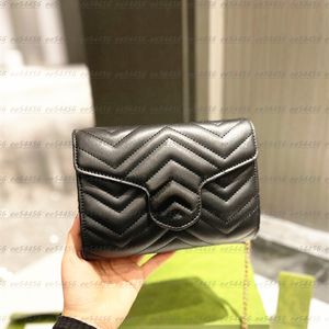 Top quality Genuine Leather Purse Holder Wallets hangbags Luxurys Designers Wallets handbag Men Women's card Holders Black Lambskin Mini Key Pocket Interior Slot