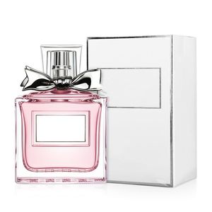 Wholesale parfum pink bottle perfume fragrances miss rose flower Women N0.5 EDP 100ml Good quality lady Dispaly