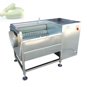 Brush Washing Potatoes Peeling Machine Roots Vegetable Peeler Potato Maker Taro Trotters Seafood Root Cleaning Manufacturer