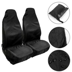 Universal 2PCS Car Seat Cover Protector Storage Bag Washable Automovil Foldable Non-Slip Covers For Repair Accessories