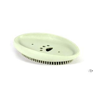 Silikon tvål disk med pensel ren duschrum tvålhållare mångsidig söt gåva för kvinnor pae11282
