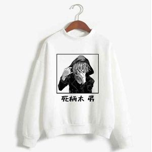 Hoodies Unisex My Hero Academia Harajuku Japanese Anime Shigaraki Tomura Printed Men's Hoodie Male Streetwear Sweatshirt H1227