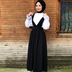 Rokken Mode Dames Lange Rok Prinses Elegante bescheiden Moslim bodems Langer Party Islamitische Kleding Grote maat Strap