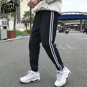 Sports Pants Men's Jogger Fitness Sports Trousers Fashion Printed Muscle Men's Fitness Training GYM Pants Black 210930