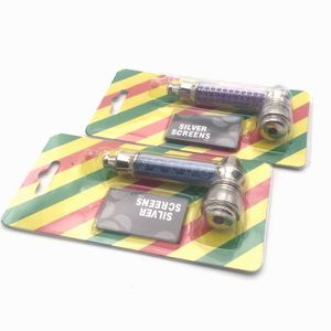 Colorido removível mini snake tubulações de pele liga de zinco erva seca tabaco titular de cigarro portátil portátil handpipe de alta qualidade filtro canal dhl livre