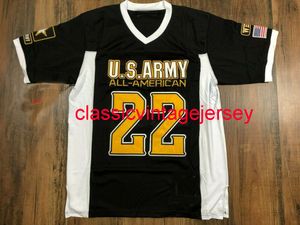 Masculino Feminino Juventude Odell Beckham Jr High School Army Todos os Clássicos de Camisa de Futebol Americano Costurado Personalizado Qualquer número de nome Camisa de Futebol