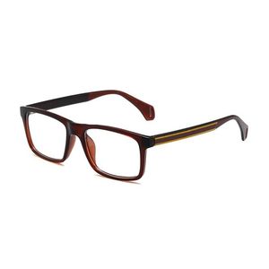 Flat Solglas gon Square Frame Fashion Classic Glasses Transparent Lens UV400 unisex vintage Eyewear F rg