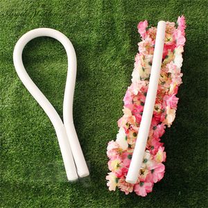 DIY Foam strip wedding flower arrangement base cylindrical white stick solid round curtain flower ball sponge flower wall props