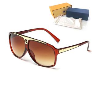 Yüksek Kaliteli Kadının Güneş Gözlüğü Lüks Erkek Güneş Gözlükleri UV Koruma Erkekler Tasarımcı Gözlük Degrade Metal Menteşe Moda Kadınlar Orijinal Kutuları ile Gözlükler 0350