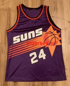 Dikişli Vintage Şampiyonu Tom Gugliotta Jersey Nakış Boyutu XS-6XL Özel herhangi bir isim numarası basketbol formaları