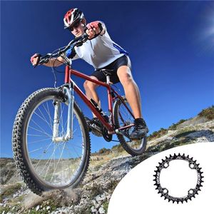 Bike Derailleurs 1 PCS Mtb Mountain Bicycle 104Bcd 32T 34T 36T 38T Crankset Tooth Plate Parts 104 Bcd Fast Delivery Colorful Vacuum Plating