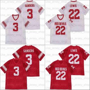 Kırmızı Zımparalar toptan satış-Futbol Formaları Boyutu S XXXL RedDevils Lewis Sanders Beyaz Kırmızı