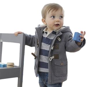 Spädbarns kappa för baby jacka höst vinter pojkar kostym toddler barn födda kläder 0-1-2Year 211011