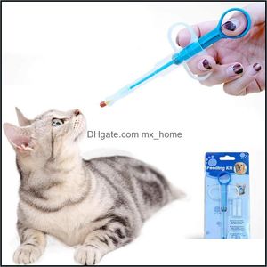 Diğer Köpek Malzemeleri Pet Ev Bahçe Hap Dağıtıcı Besleyici Capse Tablet Enjektör Kediler İçin Tıbbi Besleme Aracı Kiti Köpekler Küçük Hayvanlar JK2012