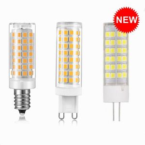 전구 LED 전구 E14 G4 G9 5W 7W 9W 12W 15W 램프 AC 220V-240V 옥수수 SMD2835 360 빔 각도 교체 할로겐 샹들리에 조명