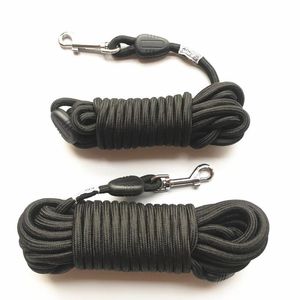 Dog Obroże Smycze Smycz dla małych średnich Dużego Psy Nylon Długie Śledzenie Okrągłe Liny Outdoor Walking Training Pet Lead