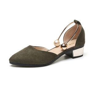 Högkvalitativa kvinnor Söt Bekväma rosa lågklackade skor Dam Casual Vår Sommar Slip-on Skor Sweet Comfy High Heels Zapatos De Mujer E319