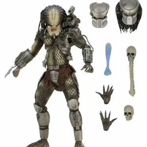 NECA Avp Aliens Vs Predator Series Alien Covenant Elder Predator Serpent Hunter Youngblood Predator Movie Toys Action Figures C0323