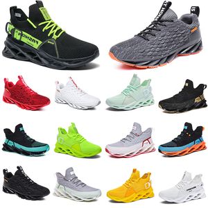 Mens Running Skor Cool Green Static Triple Black White Split Multi Orange Is Navy Blå Gyllene Deep Grey Women's Trainers Utomhus Vandring Sport Sneakers