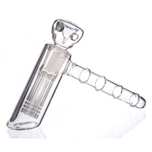 Bubbler perc cam borular 18mm çekiç dabbing teçhizat su borusu kase sigara içmek