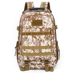 Camo Tactical Assault Pack Plecak Wodoodporna Mały Plecak na Wędrówki na świeżym powietrzu Camping Polowanie Torba wędkarska XDSX1000