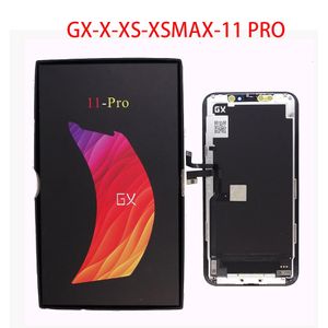 GX OLED voor iPhone X XS XSMAX PRO OLED DISPLAY LCD scherm Panelen Digitizer Assemblage Vervanging No Dead Point Best After Sell Service