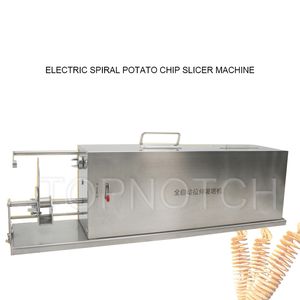 Automatische Rotations-Kartoffelturmmaschine, tragbarer kleiner Karotten-Spud-Spiralschneider