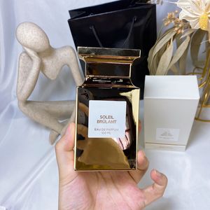 Top quality perfume fragrances for women lady SOLEIL BRULANT perfumes EDP 100ml Good gift spray Fresh pleasant fragrance Fast delivery