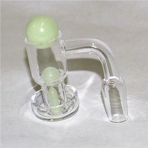 Sigara Domeless Kuvars Terp Slurper Banger Tırnak Topu Karşılığında Cap Yakut Hap Kalın Eğimli Bangers Hafif Çivi