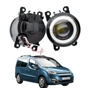 Citroen Berlingo B9 için 2012-2015 Sis Işığı ile 2 x Araba Aksesuarları Yüksek Kaliteli Farlar Lambası LED DRL