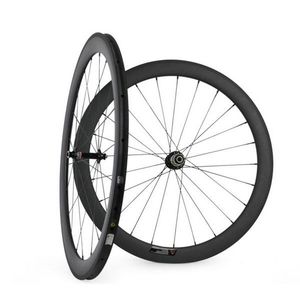 50mm Tam Karbon Bisiklet Tekerlekleri Kliniği 700x25mm genişlik V Frenler Ud Matt Siyah Bisiklet Tekerlekleri Basalt Yüzey Seti Tübüler Bisiklet Tekerleği