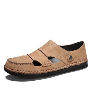 Outdoor Lawn Men Sandals Casual Rób Spacer Miękkie Dolne Sandy Beach Buty Lady Dżentelmeni Klapki Oddychające I Lekkie Flip-Flops