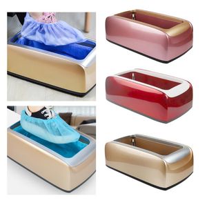 Abbigliamento Guardaroba Deposito automatico Copriscarpe Macchina Home Office Set di piedini per film monouso Scarpe Dispensatore portatile a mani libere