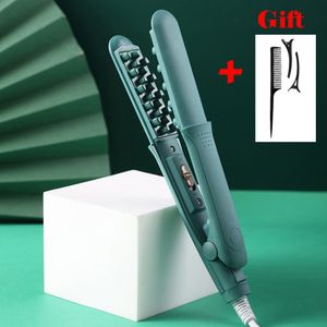 Mini Professional Hair Curler Electric Curling Corn Perm Splint Flat Iron Wave Board Ceramic Digital Styling Tools