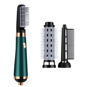 3 In 1 MultiFunctional Hairr Drye Comb Hot Air Styler Comb Straightening Curling Iron Roll Styling Brush Hair Styling Tool