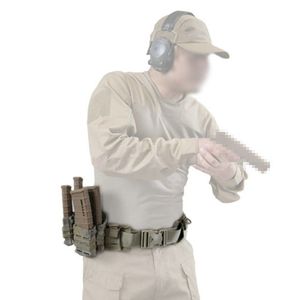 Tactical CQB Molle Sistema acolchoado Patrol Equipamento de correia IPSC IDPA Cintos de esportes ao ar livre