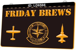 LD6566 Euro NATO Joint DET Pilot Trening Piątek Brews Light Sign Grawerowanie 3D LED Hurt