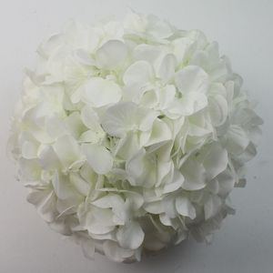 (30CM)12 Inch Dia Upscale Artificial Hydrangea Flower Ball Pincushion Kissing Balls Wedding Supermarket Decoration Hangings Ornament