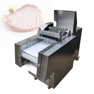 Fornitore di fabbrica Tagliatrice di ossa di pollo congelate Macchina automatica per piccoli cubetti di carne Prezzo in vendita Produttore