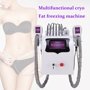 Professionelle Kryolipolyse FAT FREEZE Machine für alle Körperteile Falten Reduzieren Sie Lipolaser Kavitation HF-Geräte