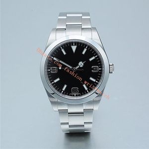 Mens Luxury Watch BP Maker V5 214270 39mm Black Dial Sapphire Luminous 316L Steel Bracelet Mechanical Automatic Fashion Watches