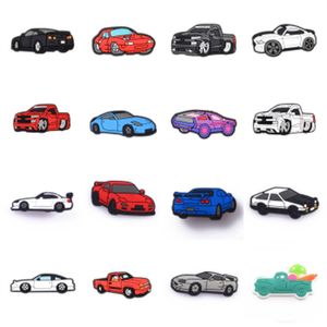 Custom Pickup Trucks Small Car Bottles Croc shoe charms Rainbow decoration charms Christmas gifts for kids