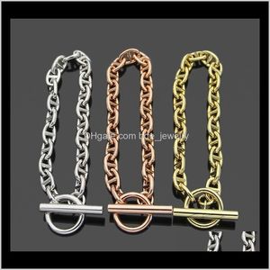 Łańcuch Bracelets Jewelry2021 Biżuteria Hurtowa handel zagraniczny japońscy klamra mężczyźni i kobiety świni nos bransoletka ot snap azjatycka złoto deli