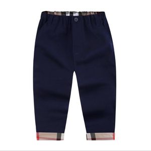 Pantaloni scozzesi per neonati carini di ottima qualità Pantaloni per bambini autunno inverno Pantaloni lunghi casual per bambini Pantaloni da ragazzo 2-8 anni